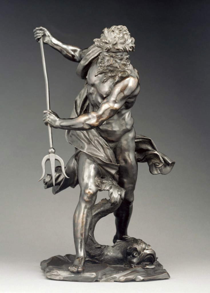 after bernini neptune poseidon dolphin