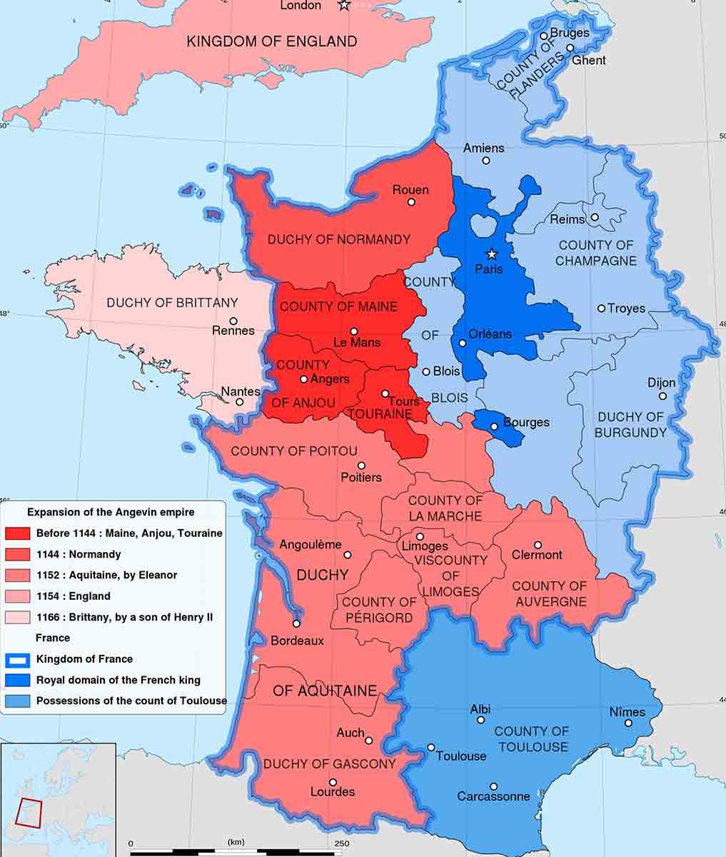 angevin empire france