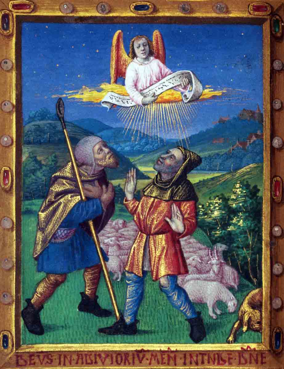 annunciation of the shepards