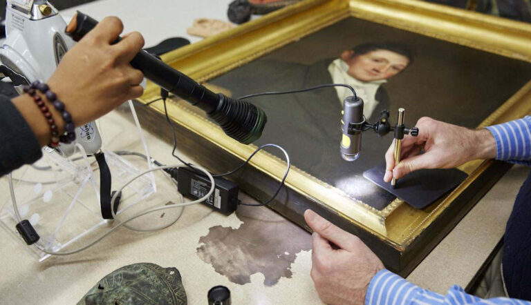 art forgery tricks