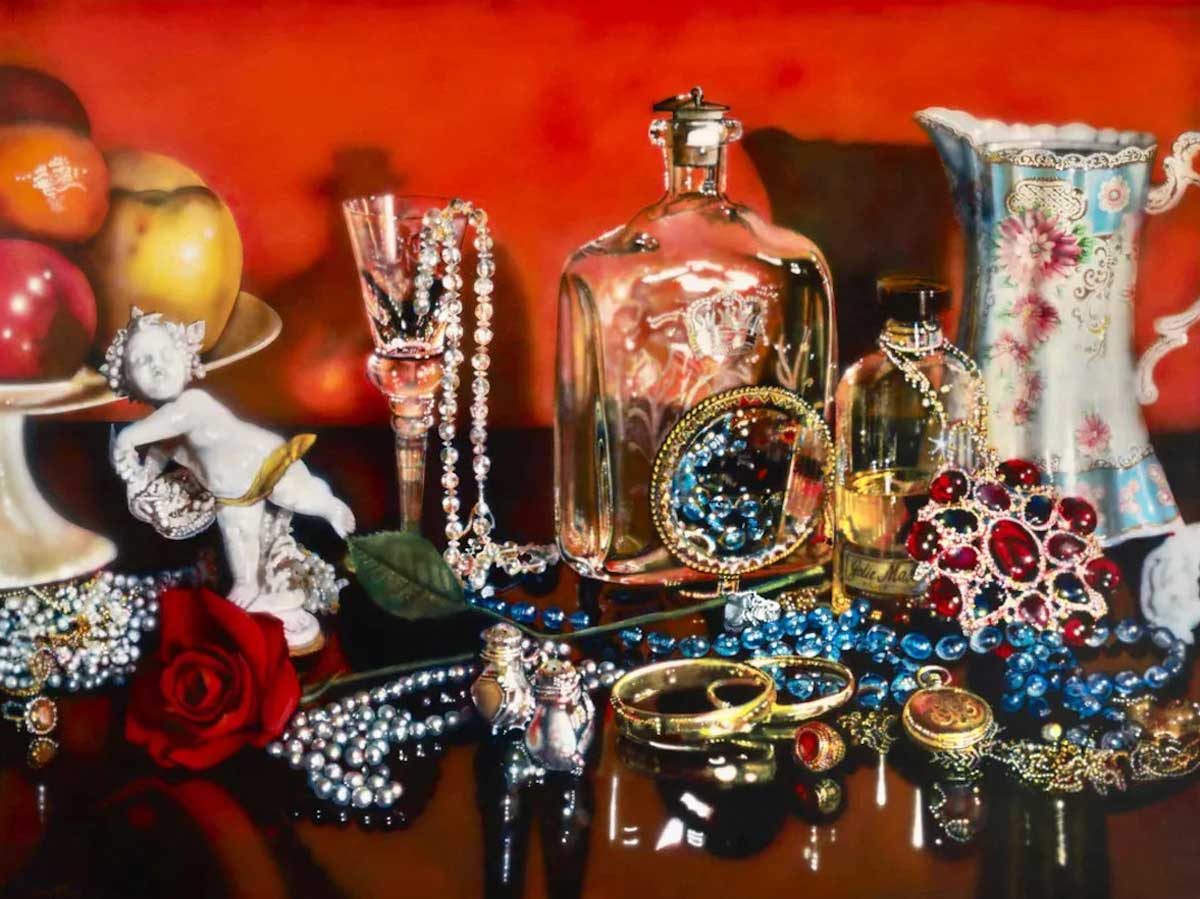audrey flack madame painting