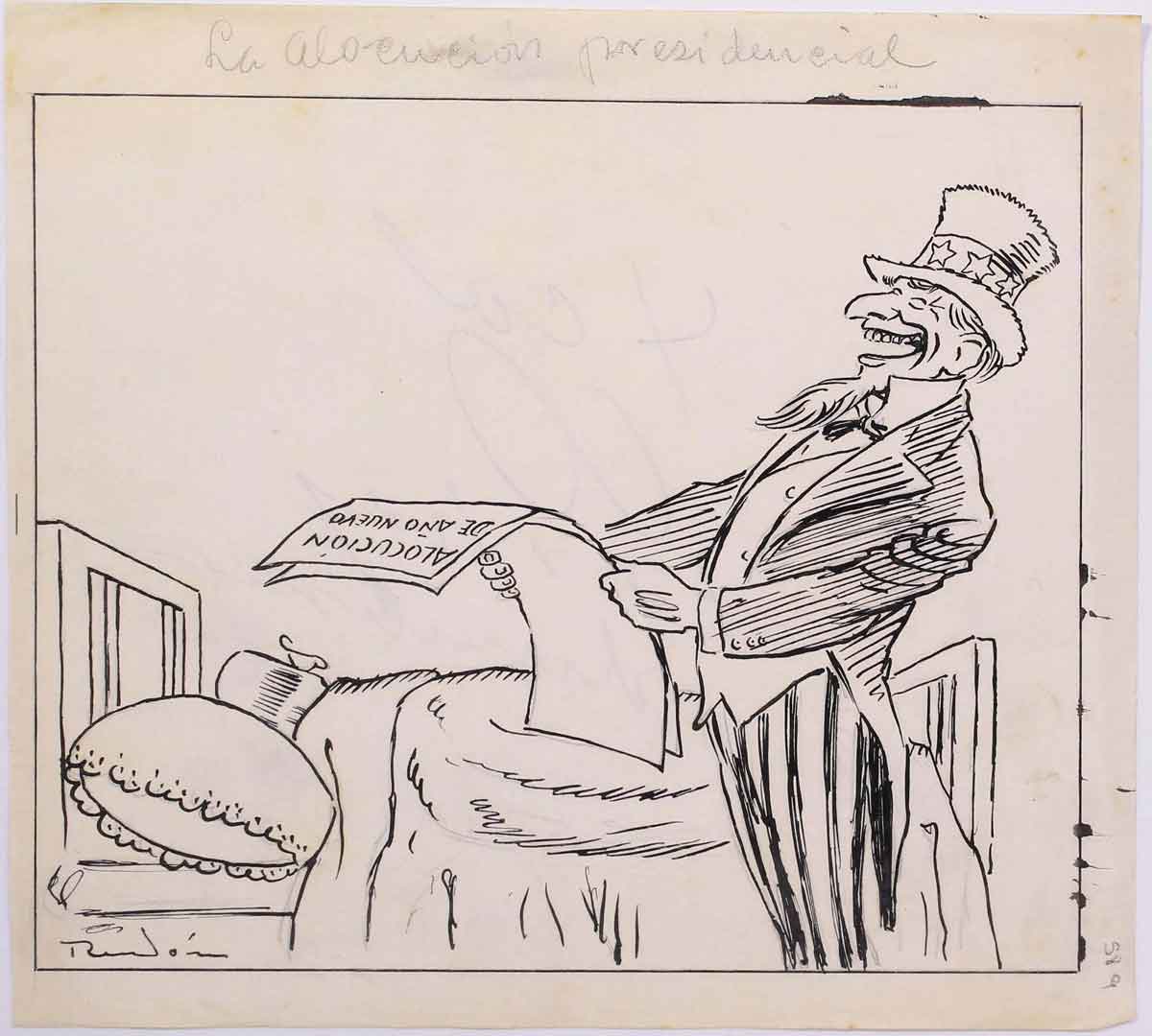 banana massacre president cartoon