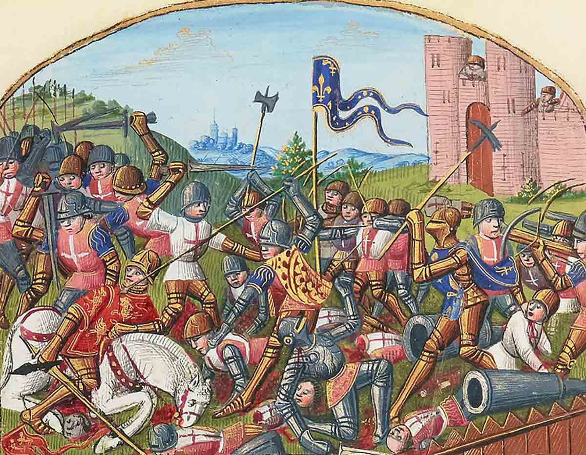 battle of castillon 1453 english longbow