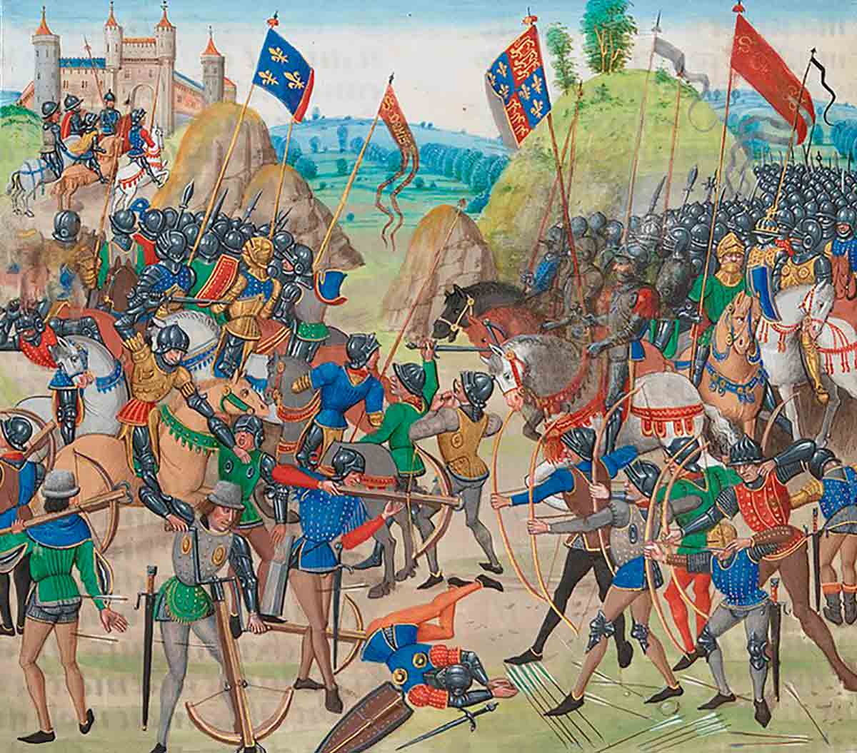 battle of crecy froissart