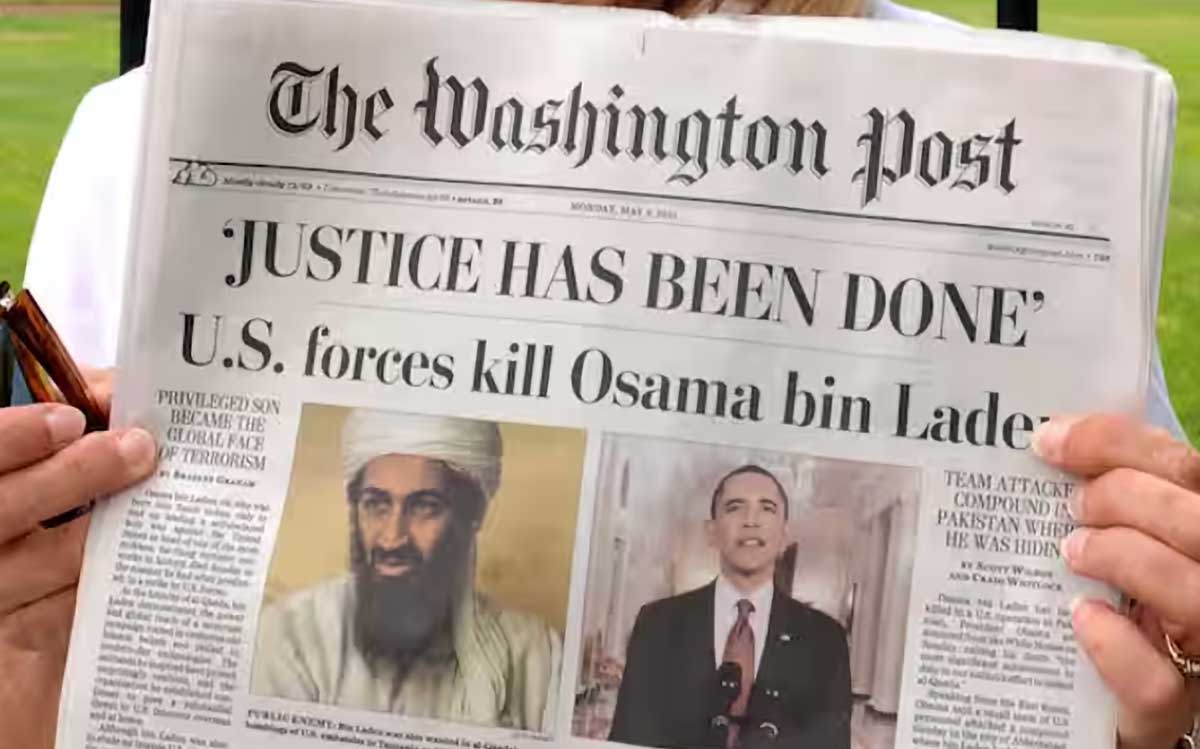 Bin laden death washington post