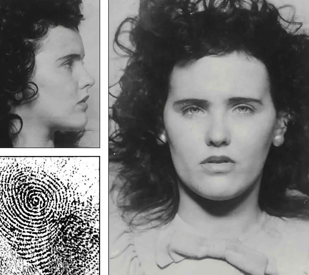black dahlia arrest fingerprint