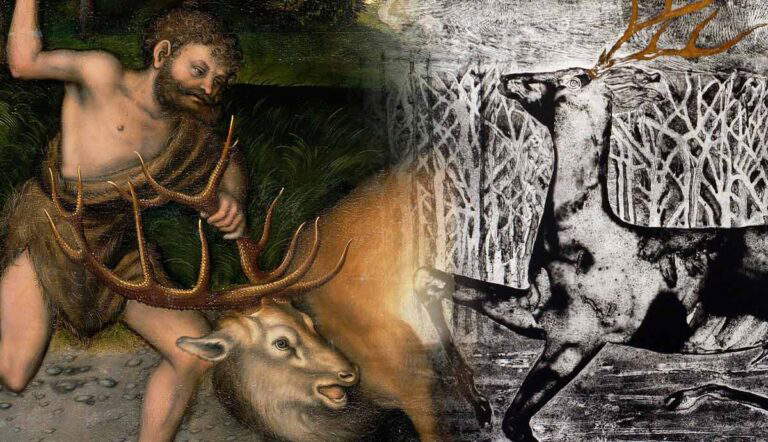 ceryneian hind third labor heracles