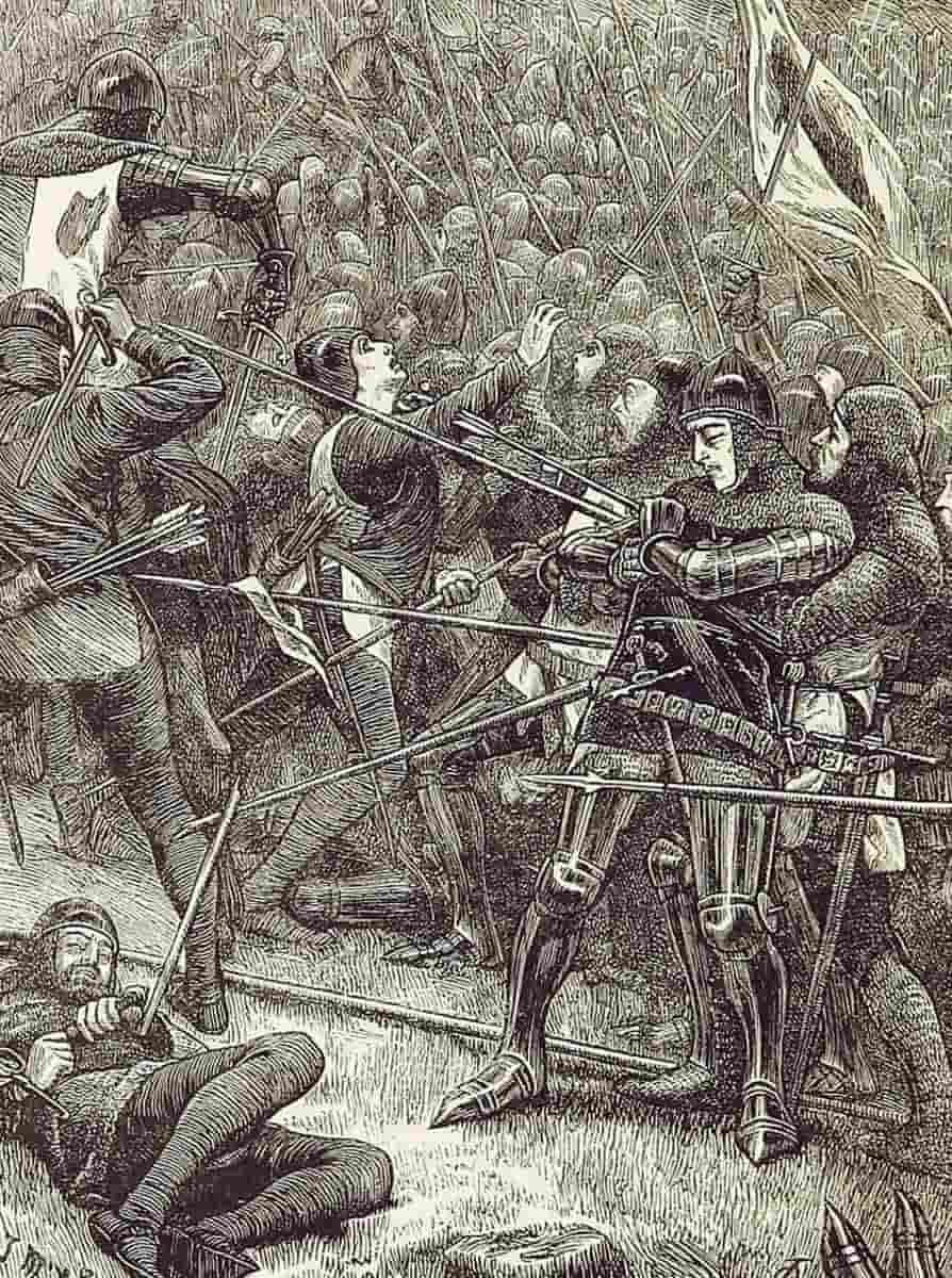 charge of scots halidon hill