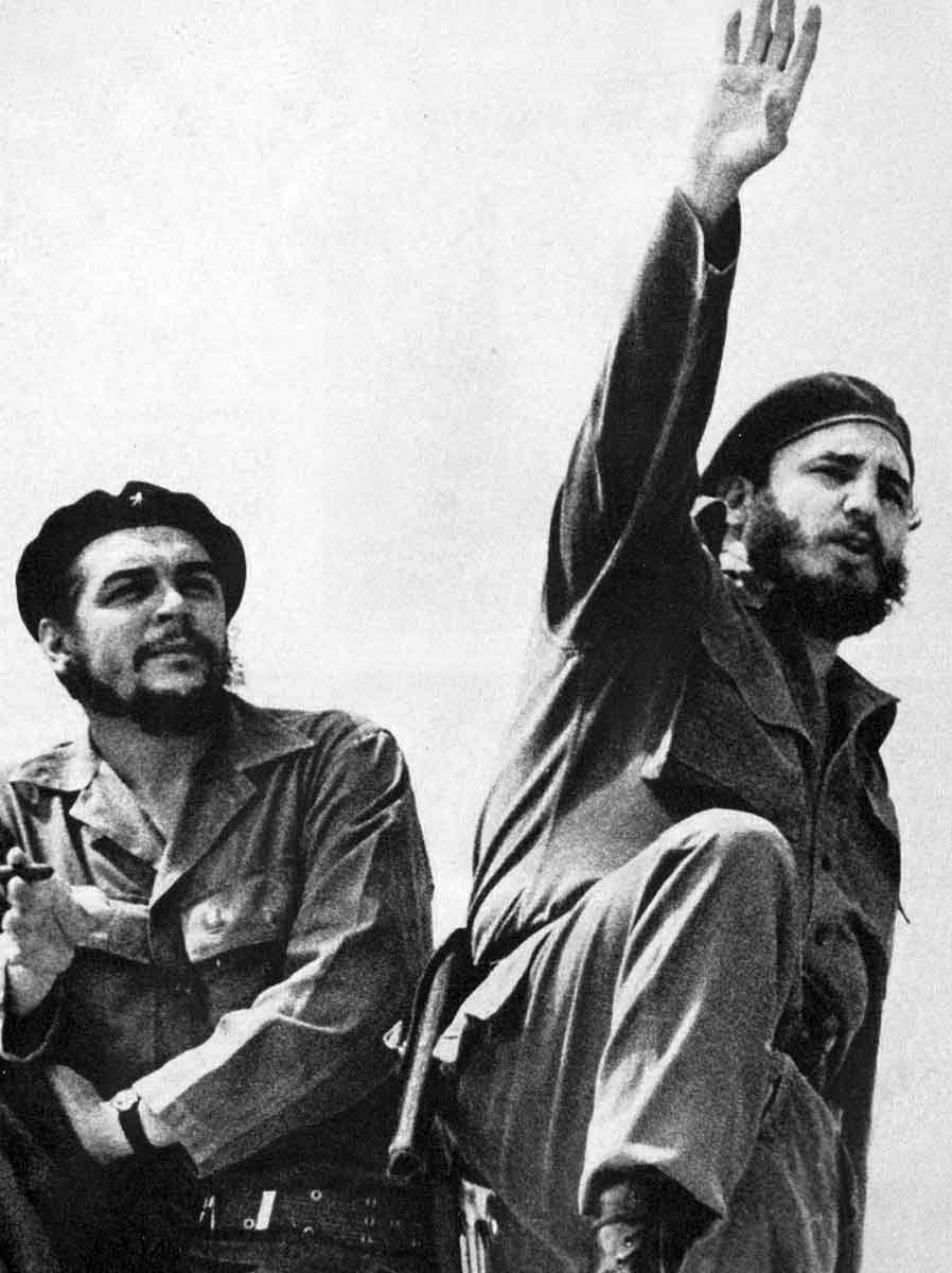 che guevara fidel castro 1961