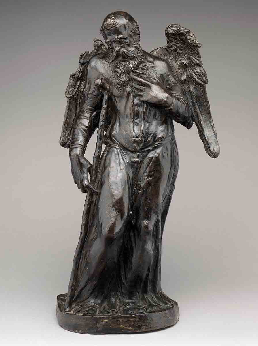 chronos statue agostino zoppo