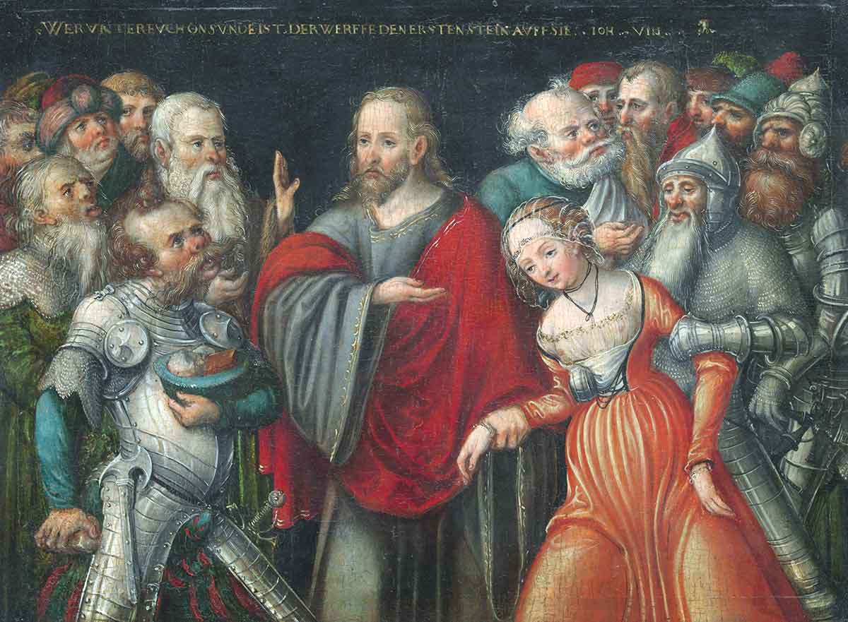 cranach-adulteress-painting