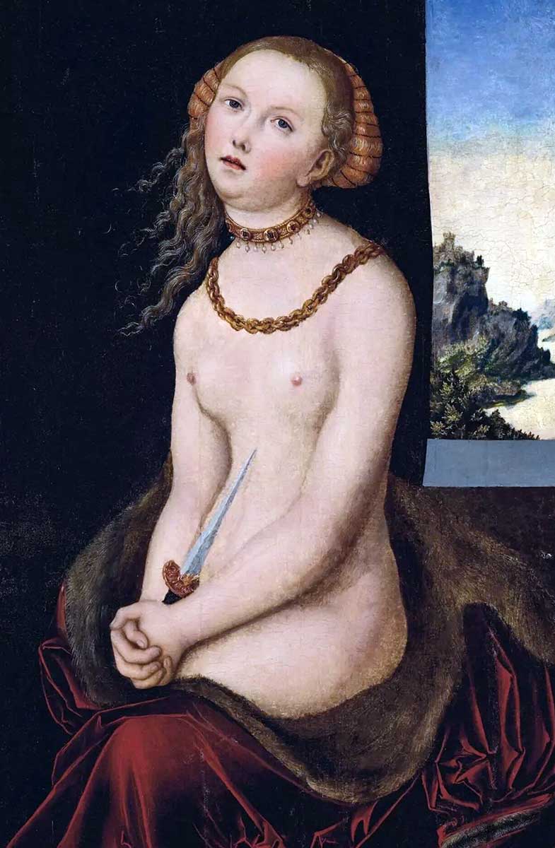 cranach lucretia painting
