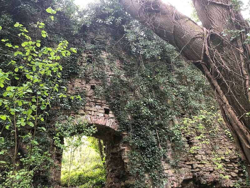 dinas powys defensive walls sixth seventh century