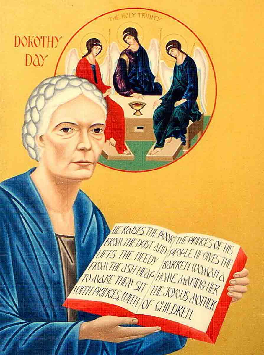 dorothy day icon by tsai