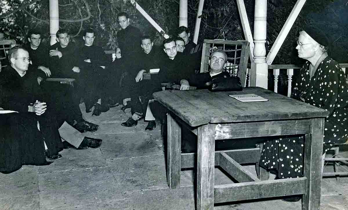 dorothy day visit to subiaco abbey