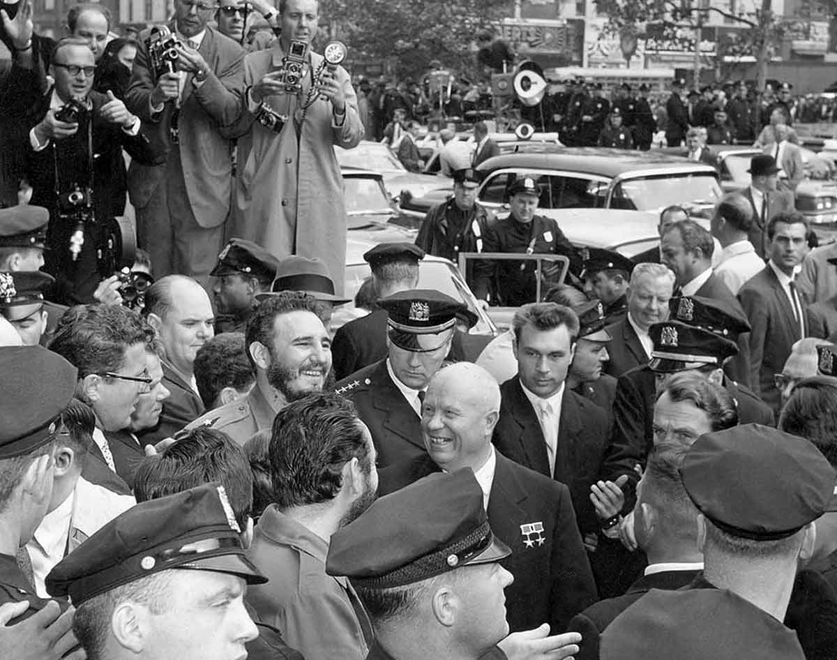 fidel castro nikita khrushchev