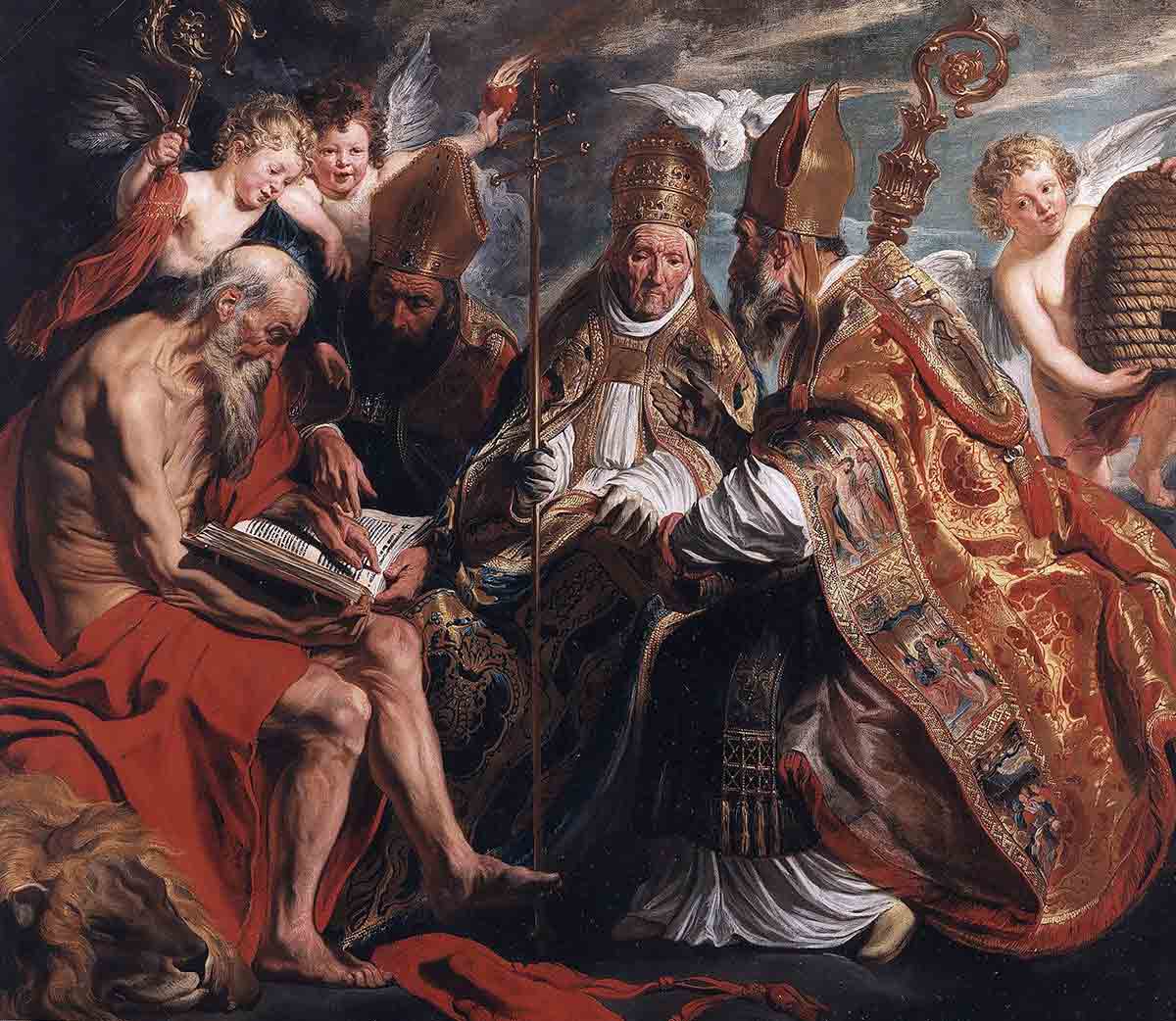 four latin church fathers