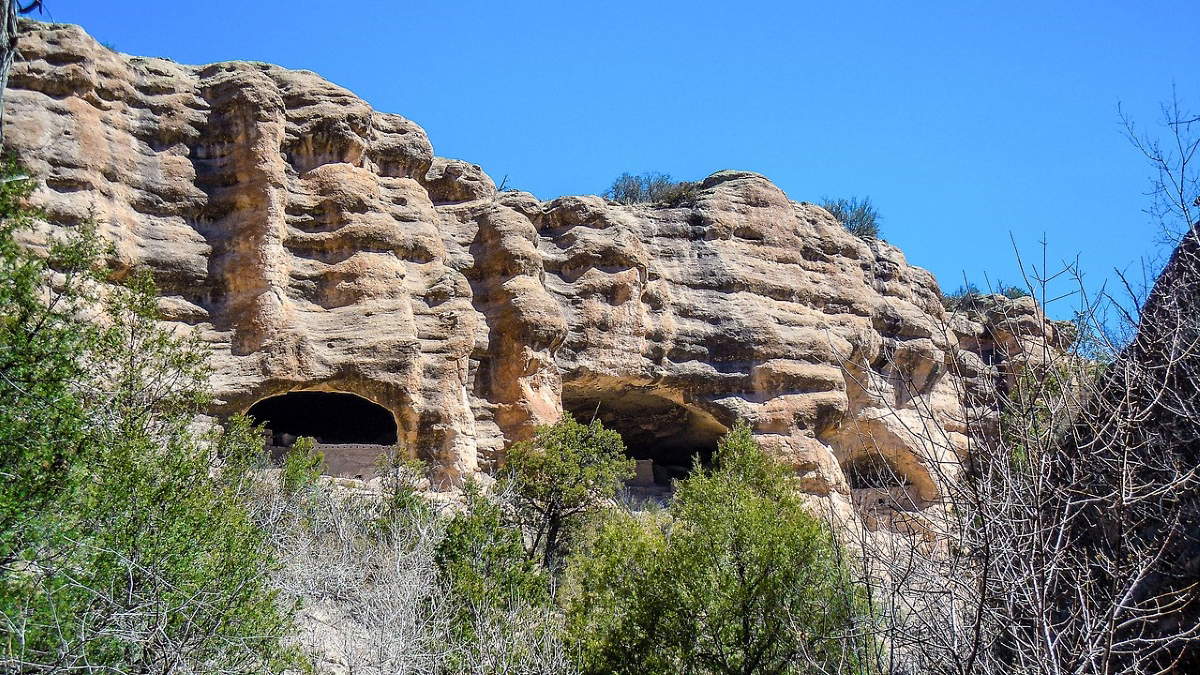 gila cliff dwellings new mexico