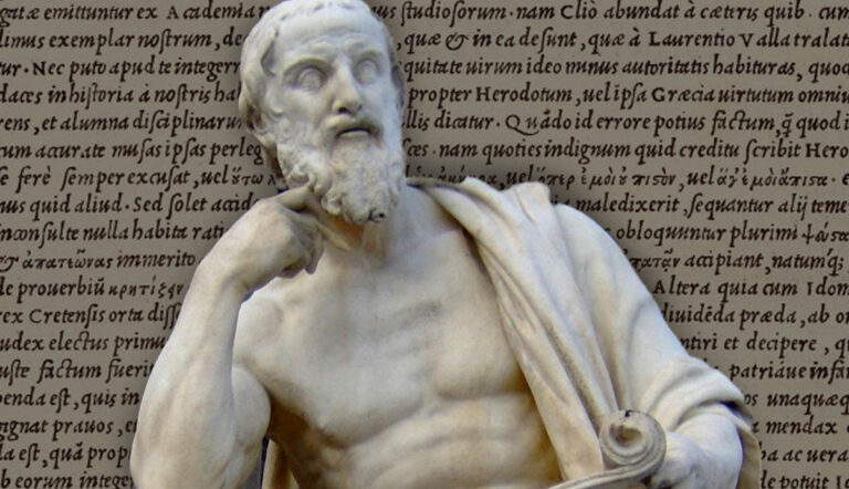 herodotus philosopher historian with book libri novem