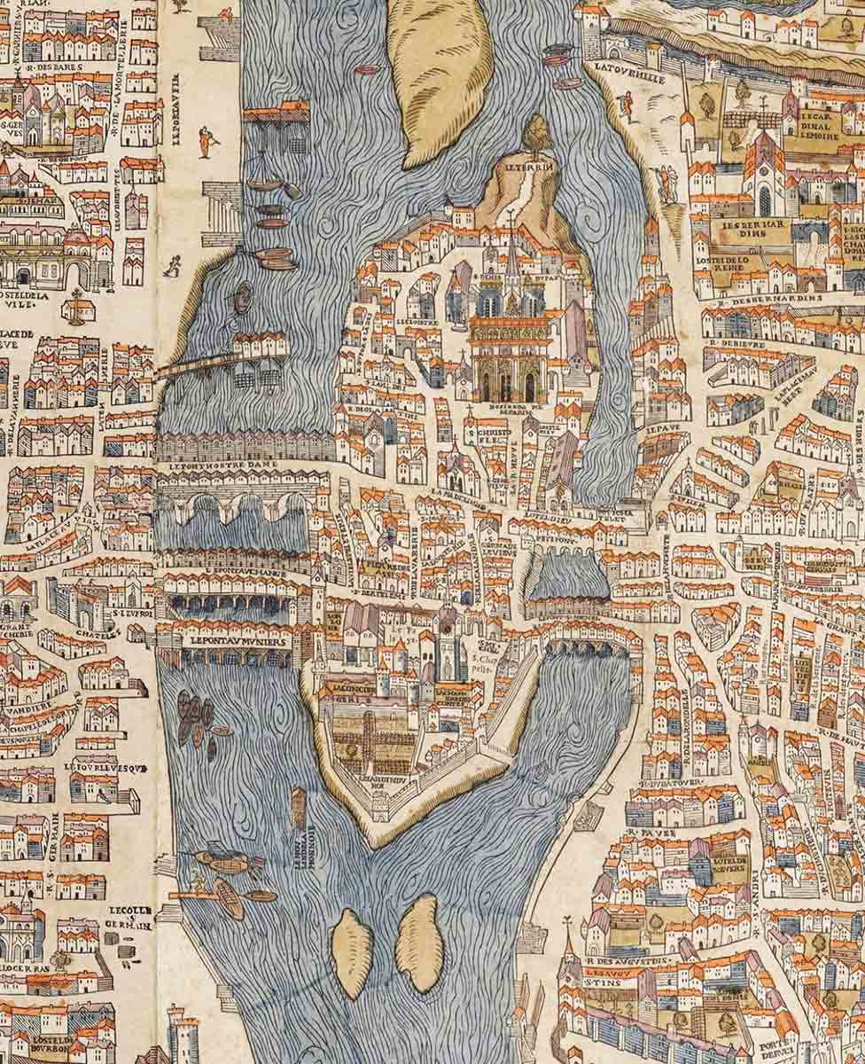 ile de la citie medieval paris