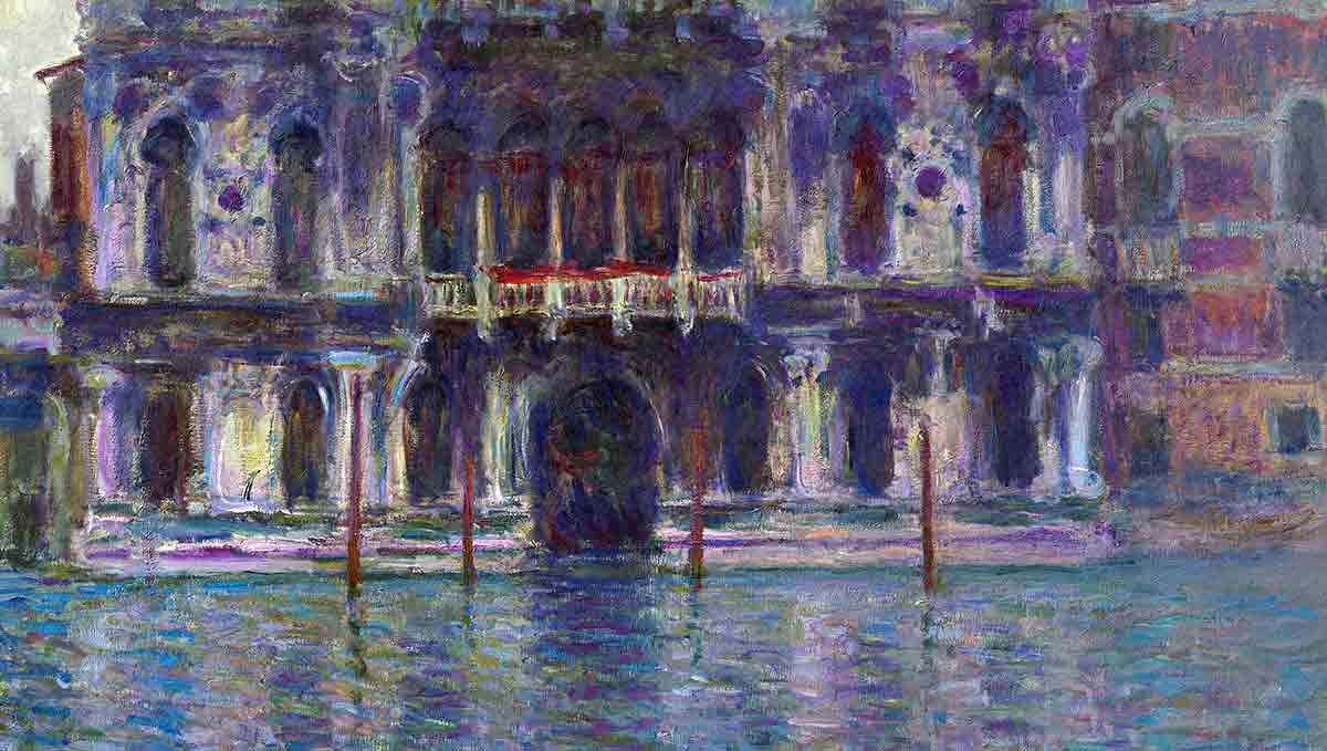 impasto monet palazzo painting