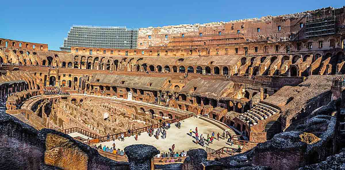 Inside Structure Colosseum