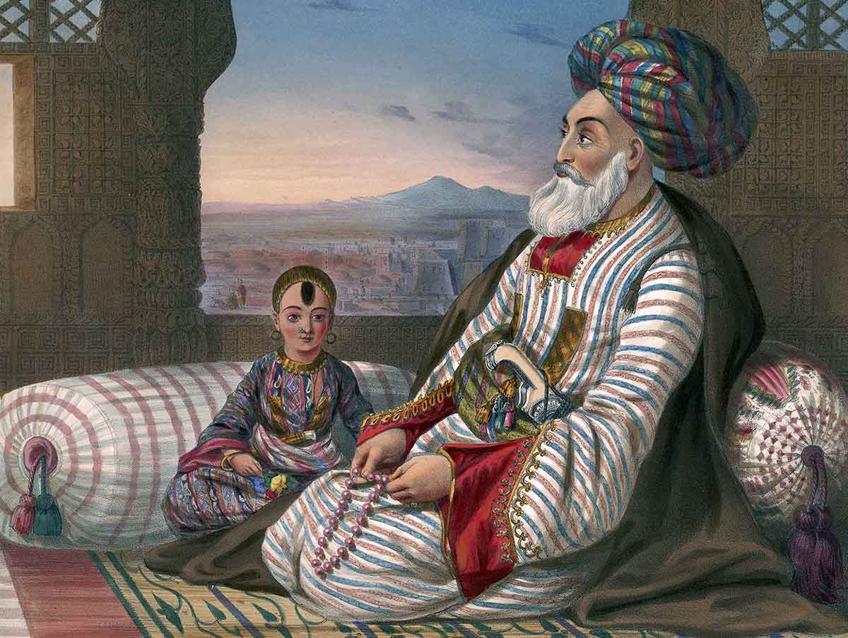 james rattray dost mahommed king of caubul and his youngest son