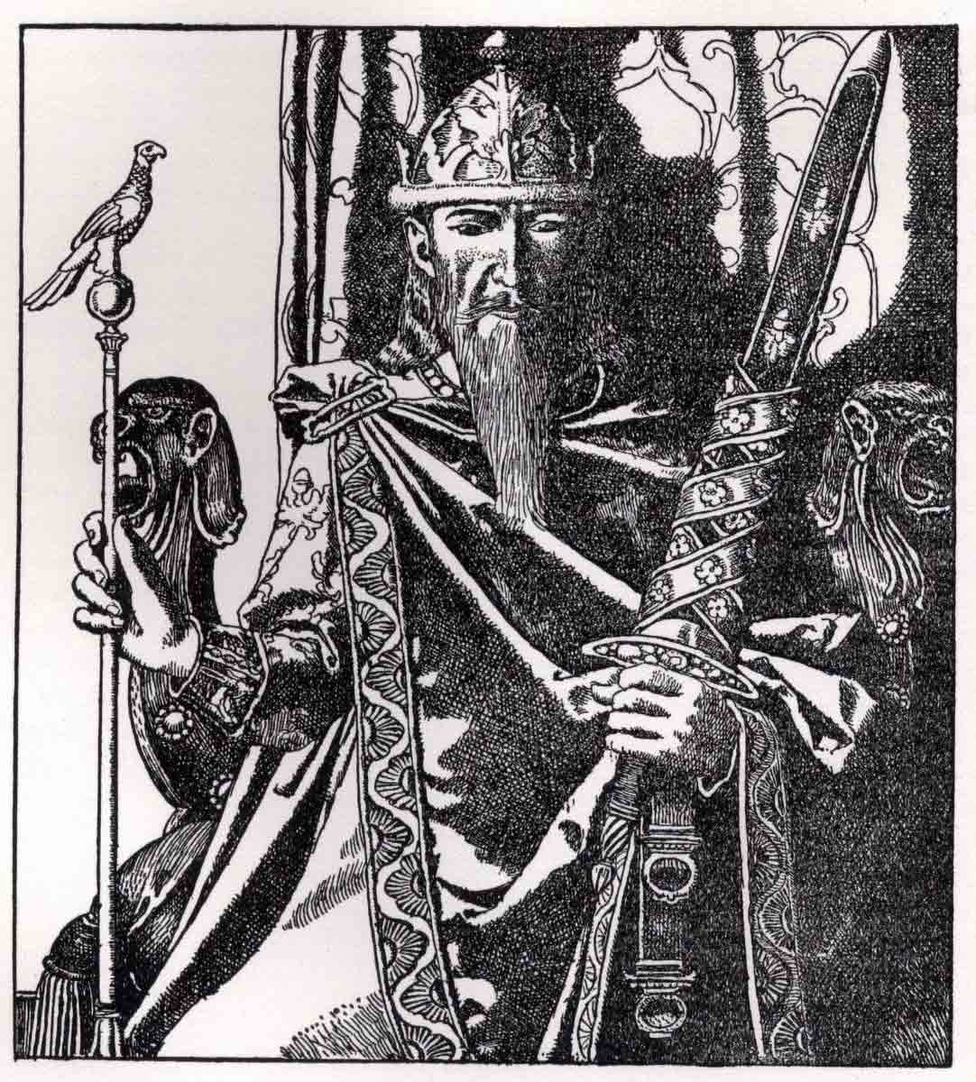 king mark cornwall howard pyle arthurian legends