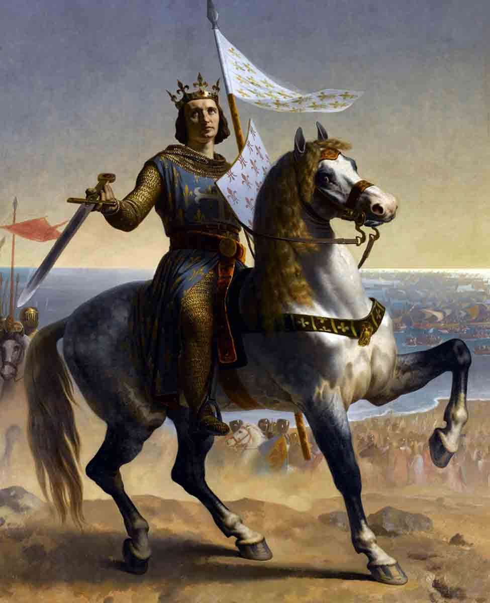 louis ix french monarchy on crusade