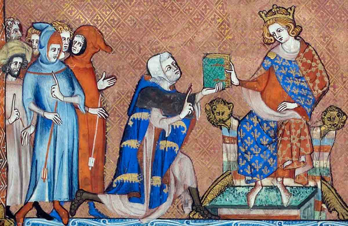 louis x on throne french monarchy