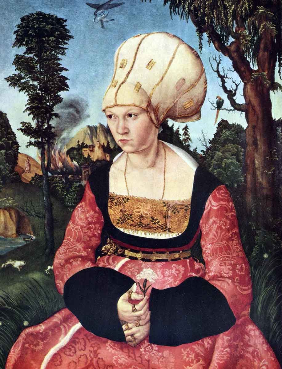 lucas cranach anna painting