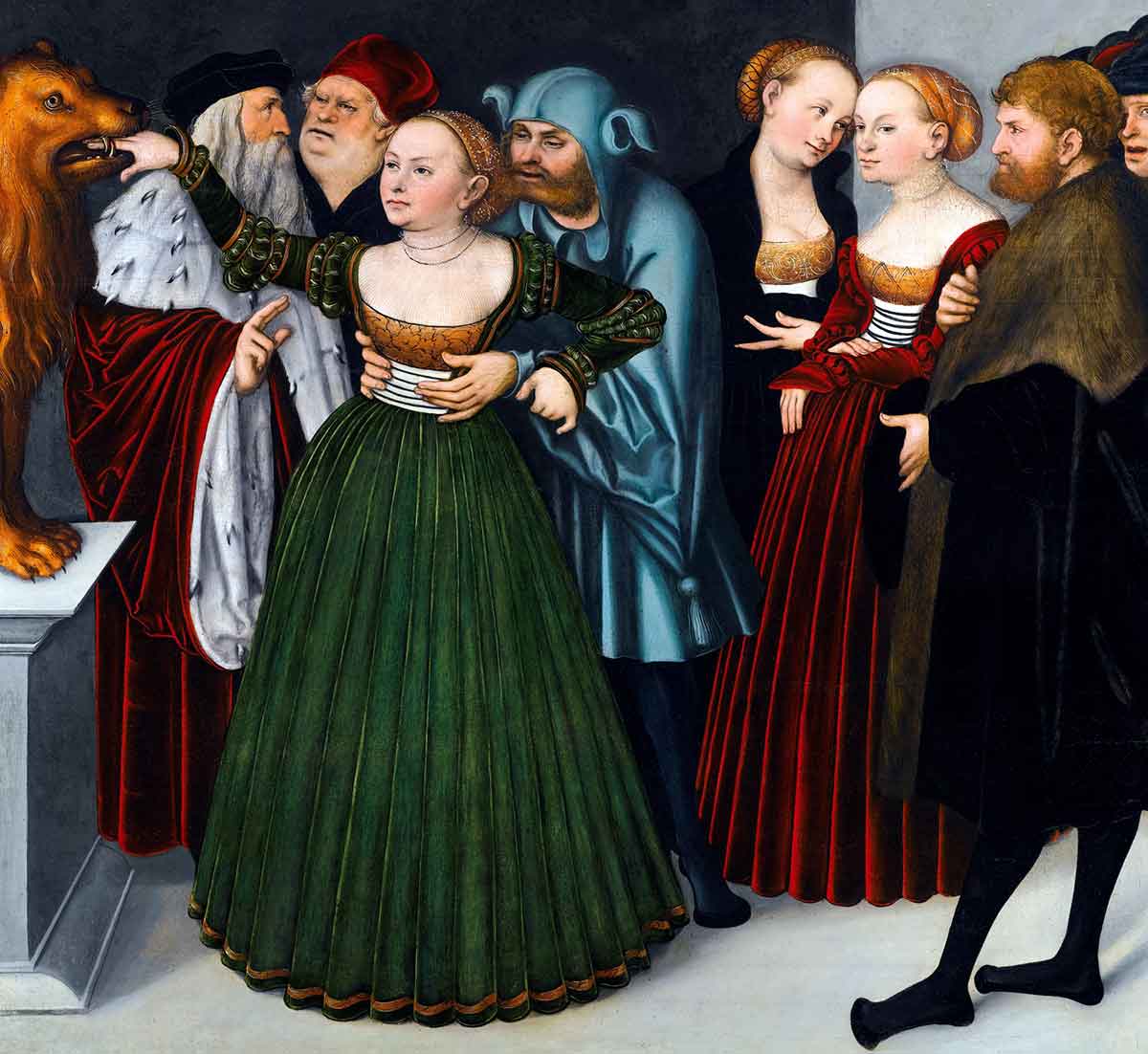 lucas cranach fable painting