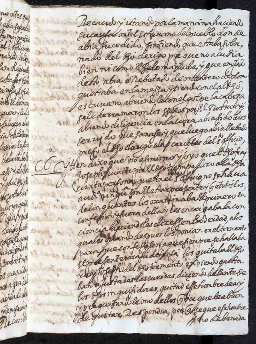 mexican inquisition trial manuscript