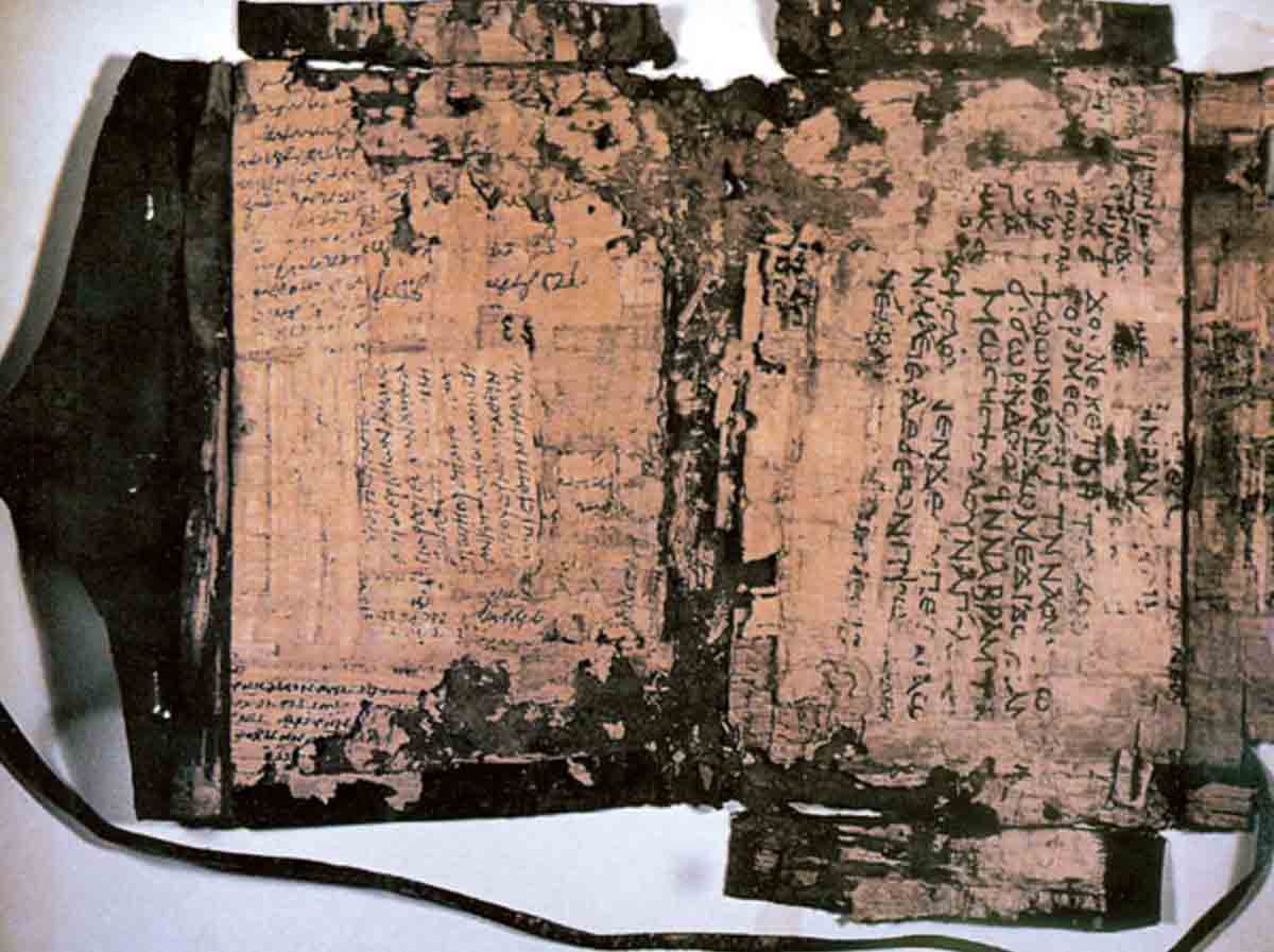 nag hammadi color manuscript
