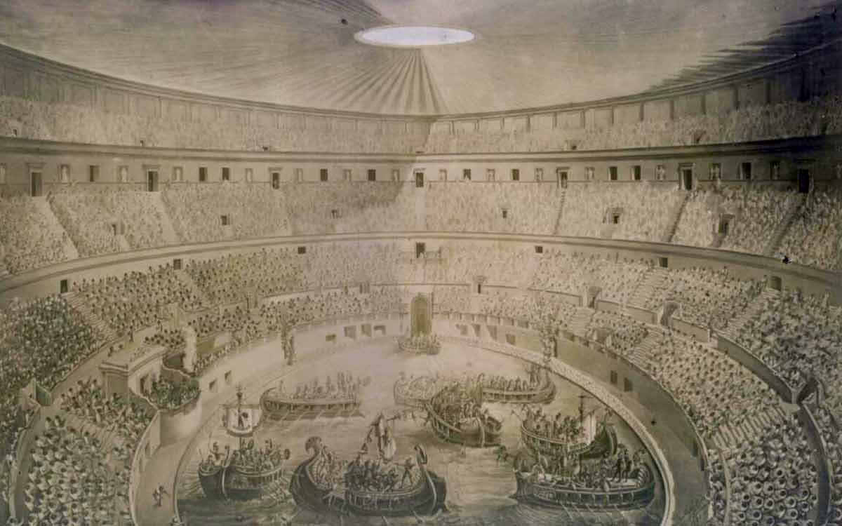 Naumaquiaenel Coliseo Romano