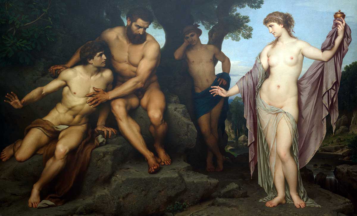 pandora prometheus epimetheus painting