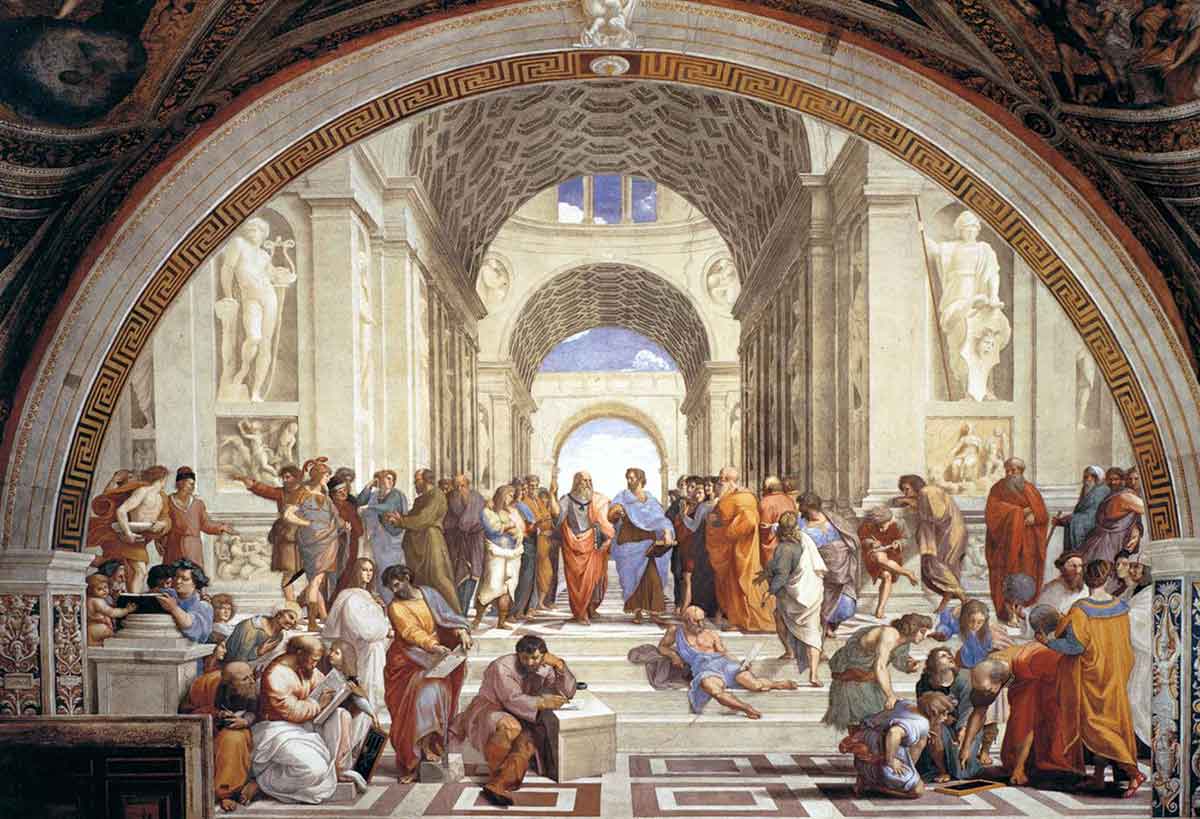 raphael school of athens painting