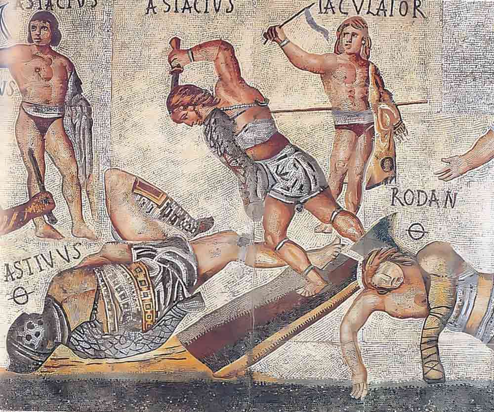 retiarius roman gladiator
