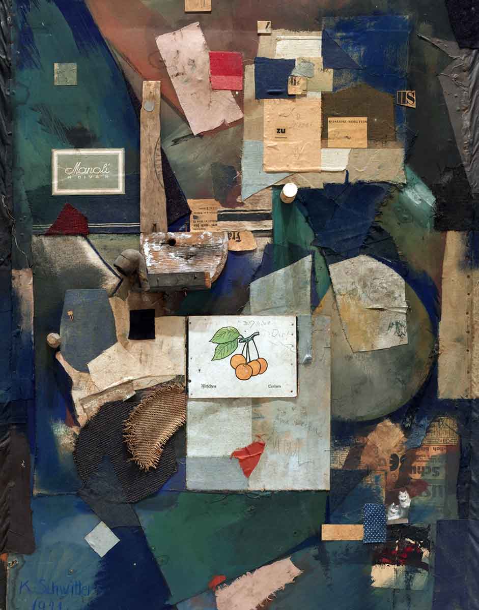 schwitters cherry assemblage