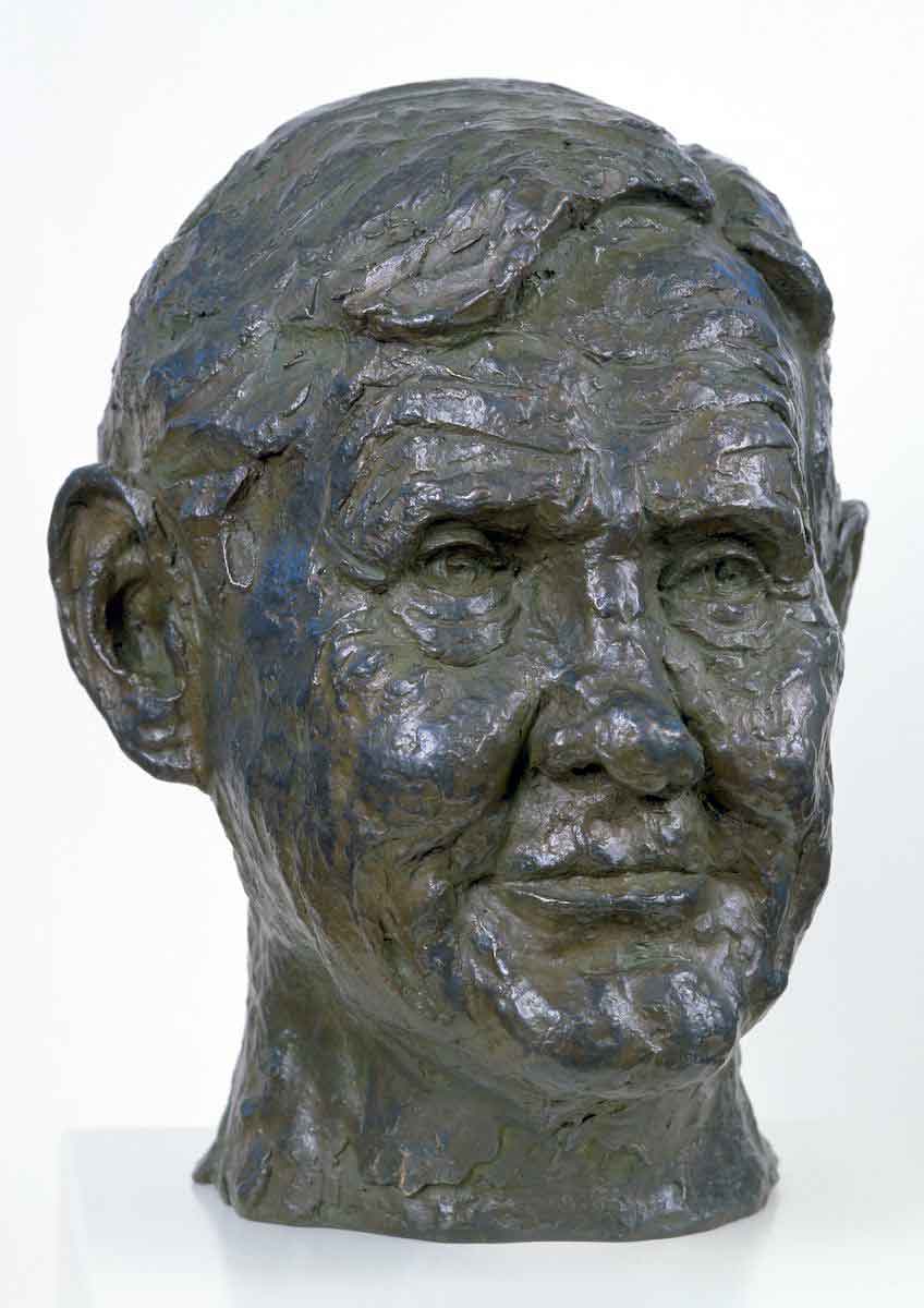 sculpture gorton bust