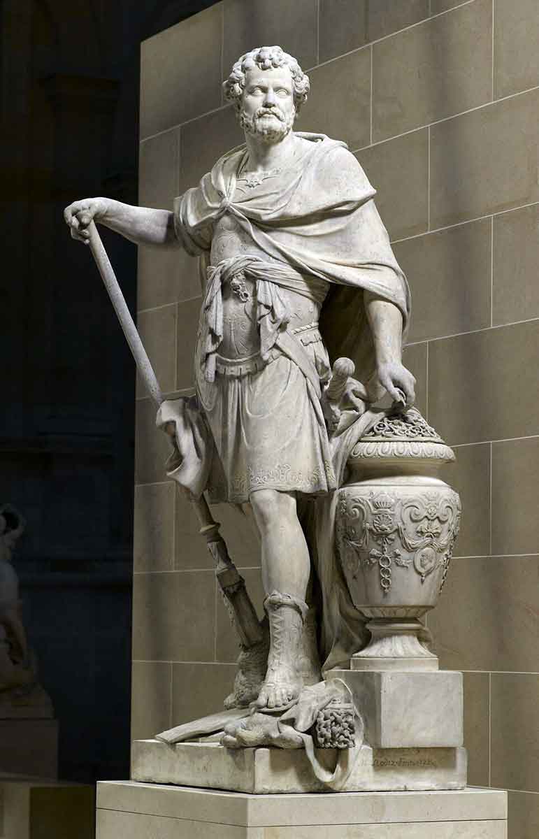 slodtz hannibal statue