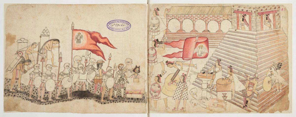spaniards march tenochtitlan
