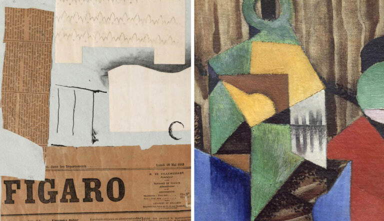 synthetic cubism artwork gris picasso