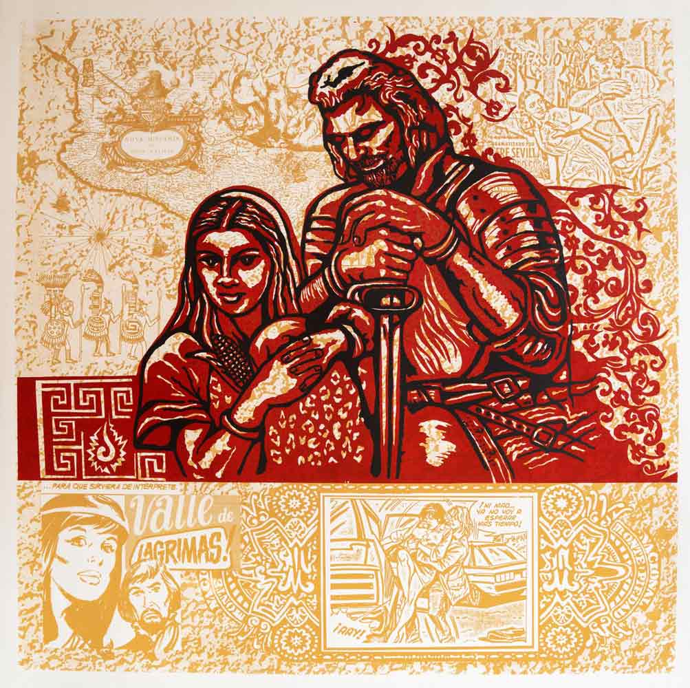 tavera painting malinche conquistada