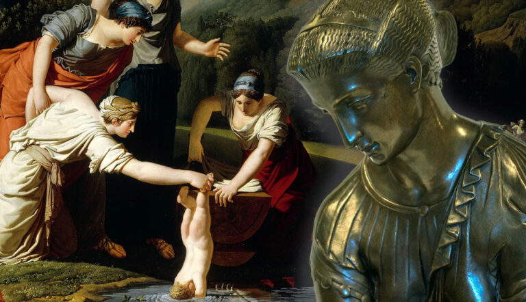 thetis greek mythology goddess painting and sculpture