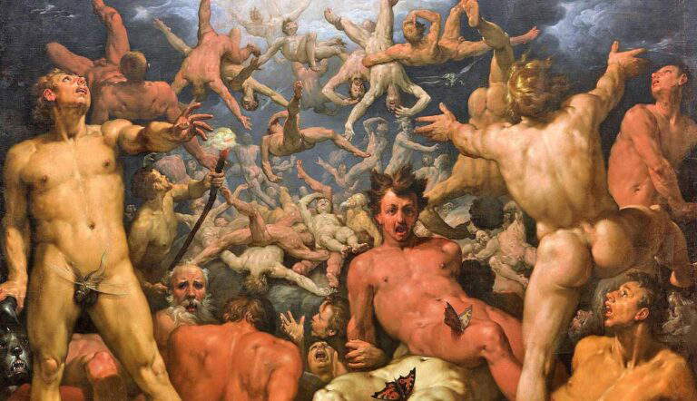 titanomachy greek mythology battle