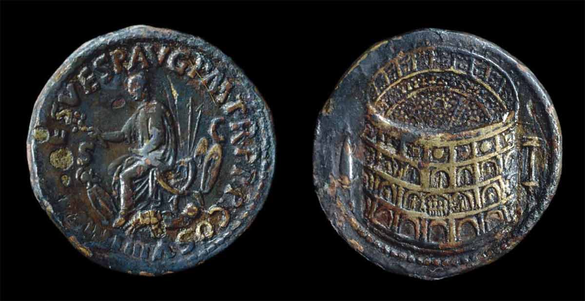Titus Colosseum Coin