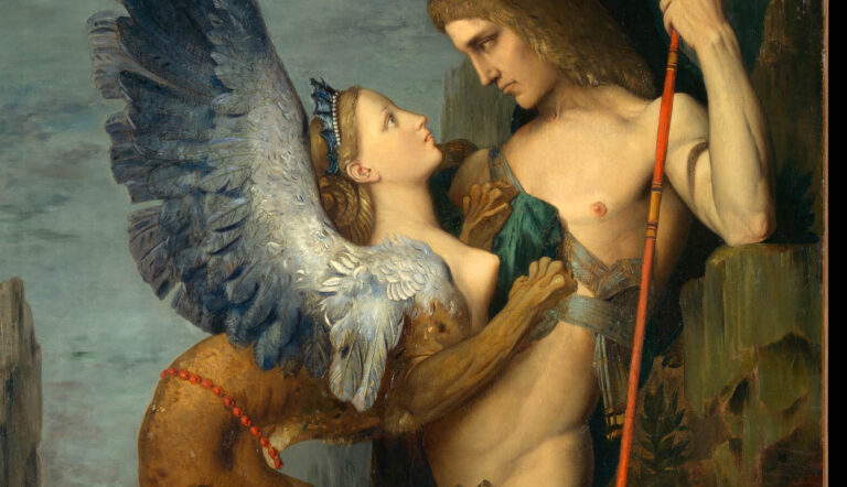 tragic story moreau sphinx oedipus rex artworks